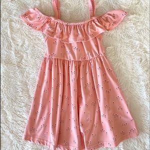 Pink Floral Baby Girl Summer Dress
